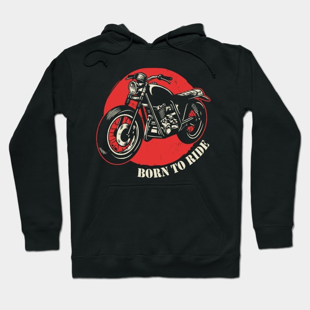 Born to Ride Hoodie by Poyfriend